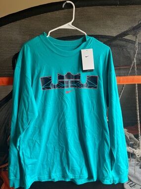Nike Teal Labron Long Sleeve